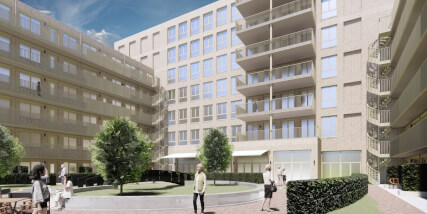 Nieuwbouw Spoorzone Nieuw Delft