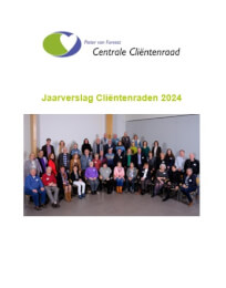 2024 Jaarverslag Cliëntenraad Pieter van Foreest