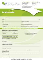 Verwijsformulier