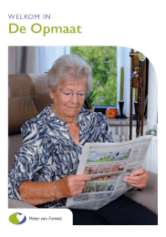 .Informatiebrochure De Opmaat Monster