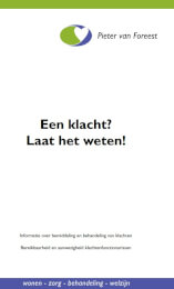 Een klacht? Laat het weten! 