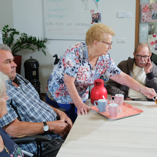 OC Vermeertoren - samen koffie drinken